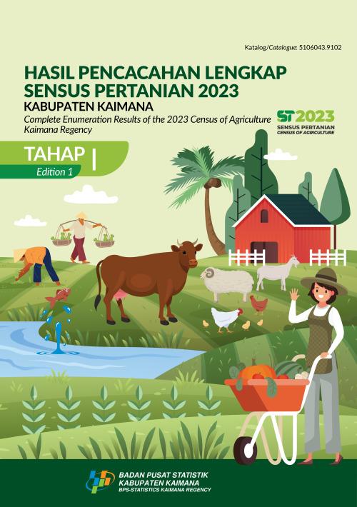 Complete Enumeration Result of the 2023 Census of Agriculture - Edition 1 Kaimana Regency